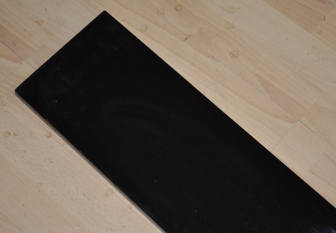 Brett schwarz polyester - 1180